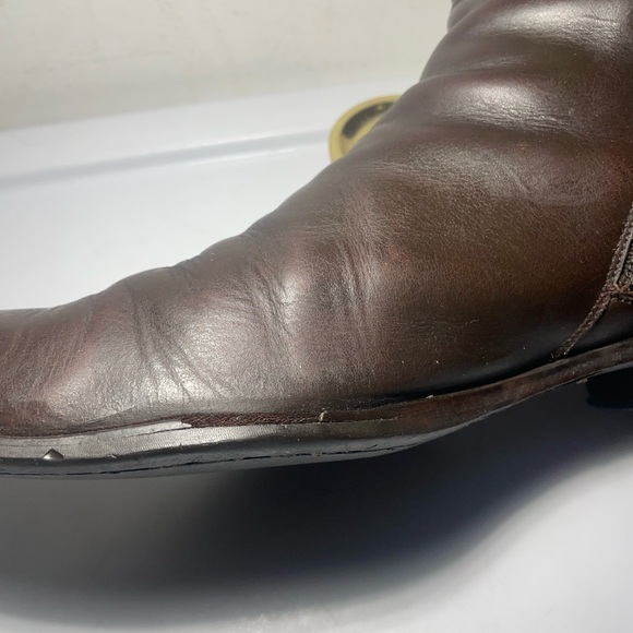 GUCCI Gg interlockiing zip ankle boot sz 43 .5 E made in italy - Picture 3 of 16